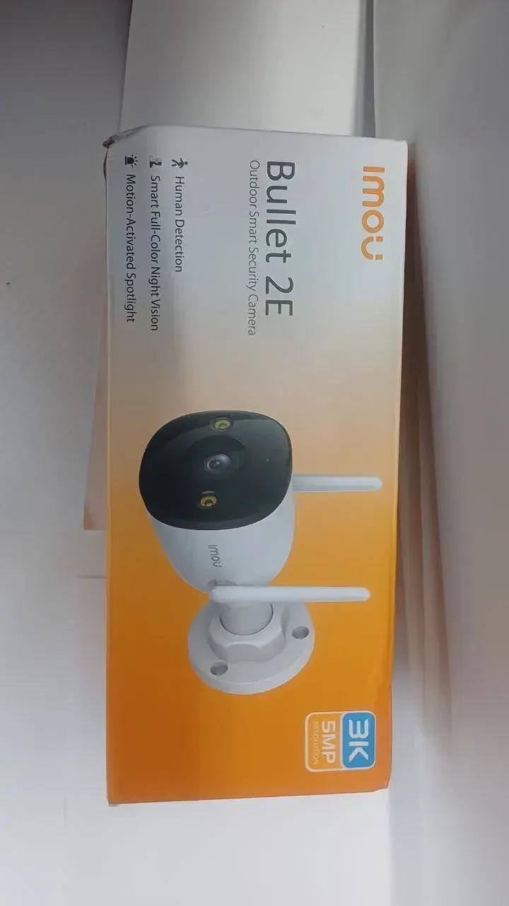 Камера видеонаблюдения Imou Bullet 2E 5MP Расширение 2880x1620, Уценка — фото дефекта 3