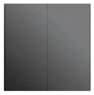 Выключатель беспроводной двухклавишный AQARA H1 Gray WRS-R02