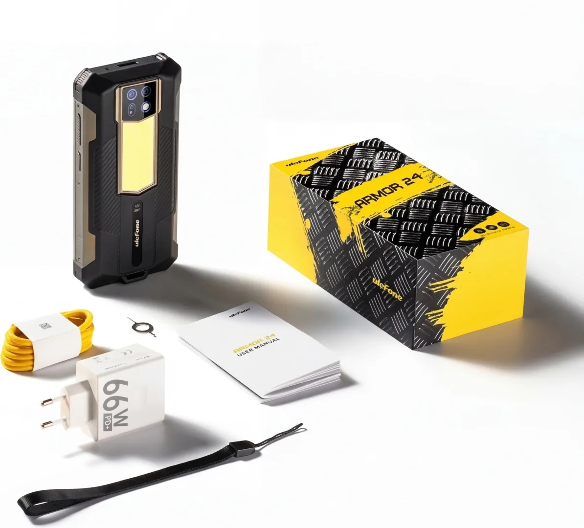 Смартфон Ulefone Armor 24 Pro 12 ГБ/256 ГБ черный