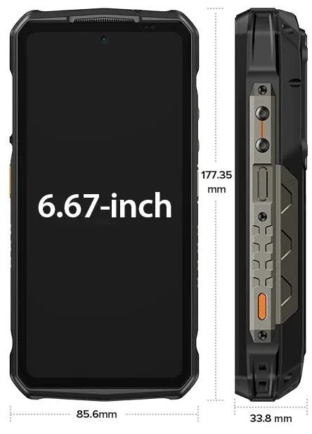Смартфон Ulefone Armor 29 Ultra 16 ГБ/1 ТБ черный