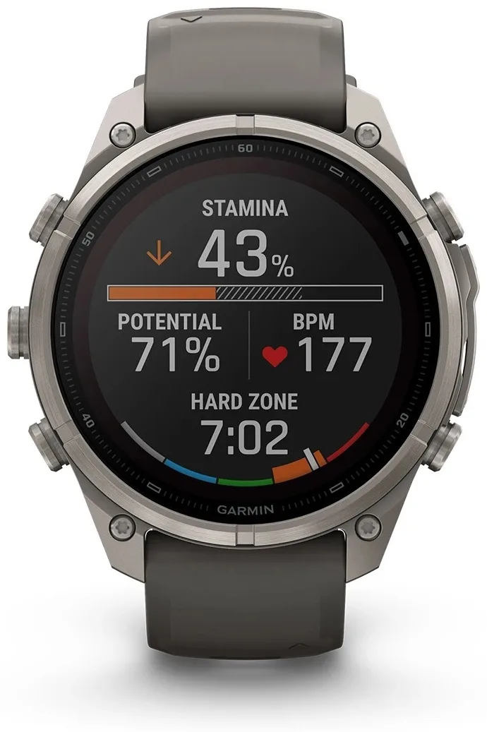 Смарт-часы Garmin Fenix 9 Pro 47 мм серебристый-серый (04338-01)