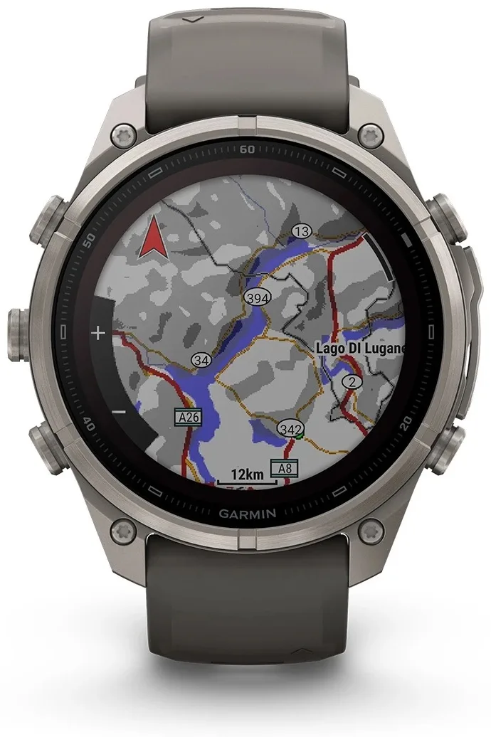 Смарт-часы Garmin Fenix 9 Pro 47 мм серебристый-серый (04338-01)