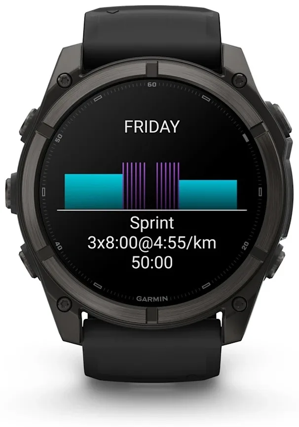 Смарт-часы Garmin Fenix 9 51 мм серый-черный (04763-11)