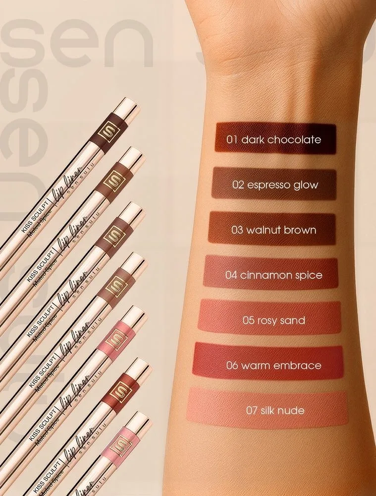 Карандаш для губ Sen Sulu 03 Walnut Brown ()