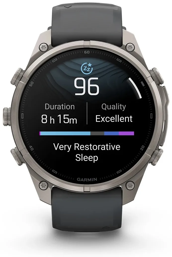 Смарт-часы Garmin Fenix 9 Pro 47 мм серебристый-серый (04336-26)