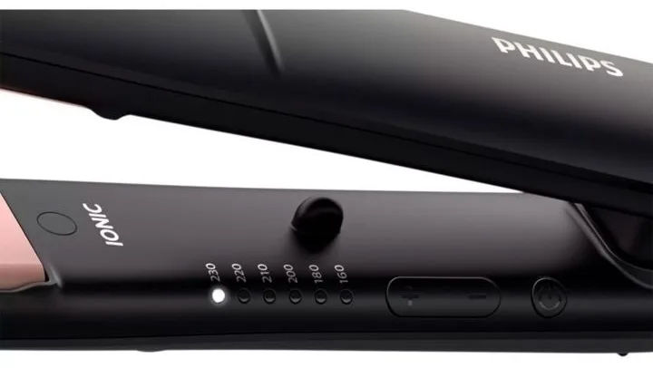 Утюжок Philips BHS 378/00 Черный/Розовый