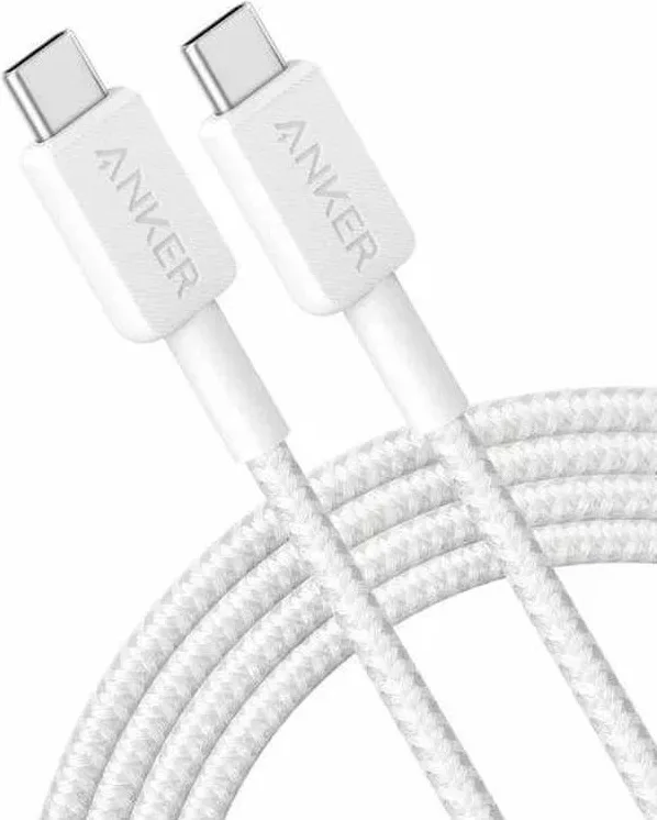 Кабель Anker 322 USB-C to USB-C Cable 1,8М (A81F6G11) Черный