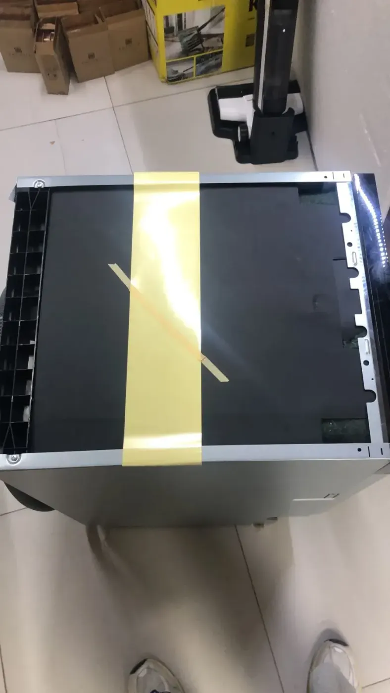 Посудомоечная машина Midea MDWB-4529TQ стальной, Уценка — фото дефекта 2