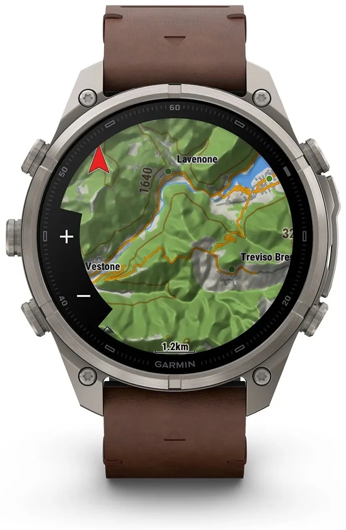 Смарт-часы Garmin Fenix 9 Pro 47 мм серебристый-коричневый (04336-41)