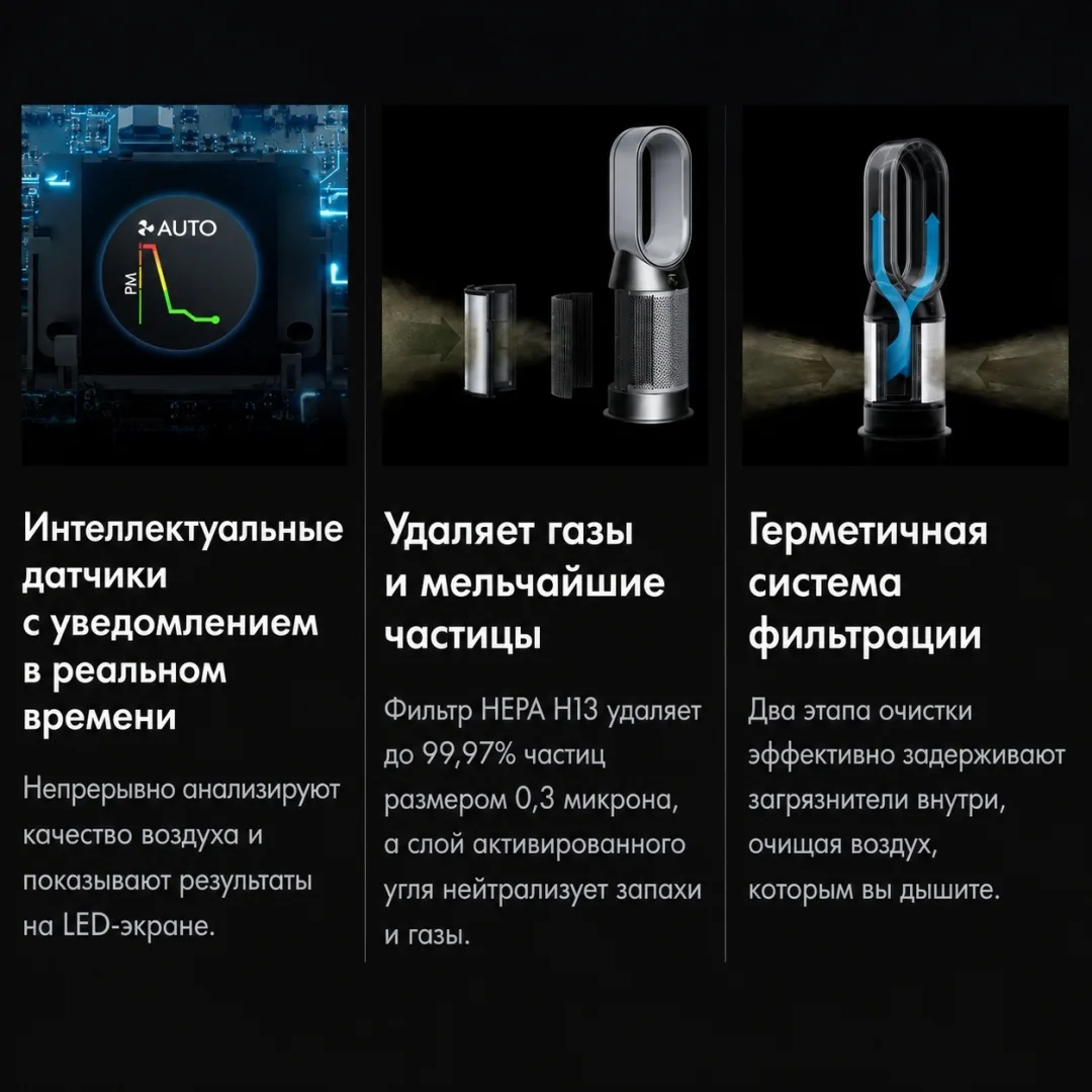 Очиститель воздуха Dyson HP11 Purifier Hot+Cool HP1 (544826-01)