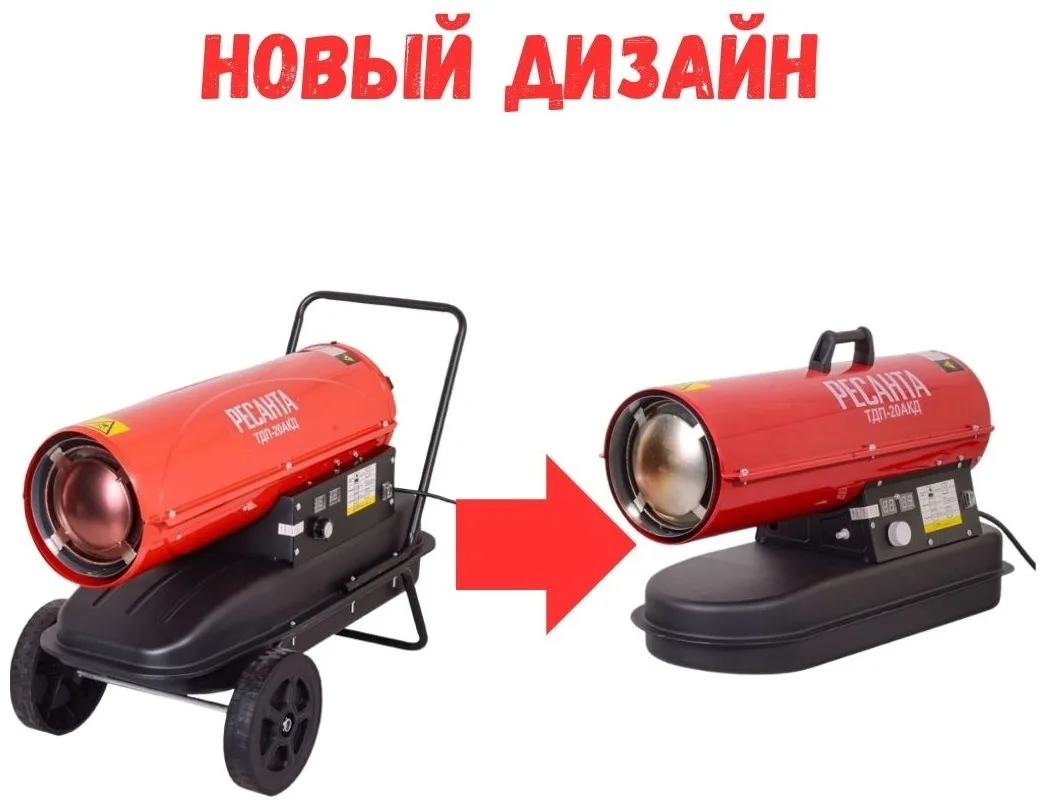 Тепловая дизельная пушка Ресанта ТДП-20АКД