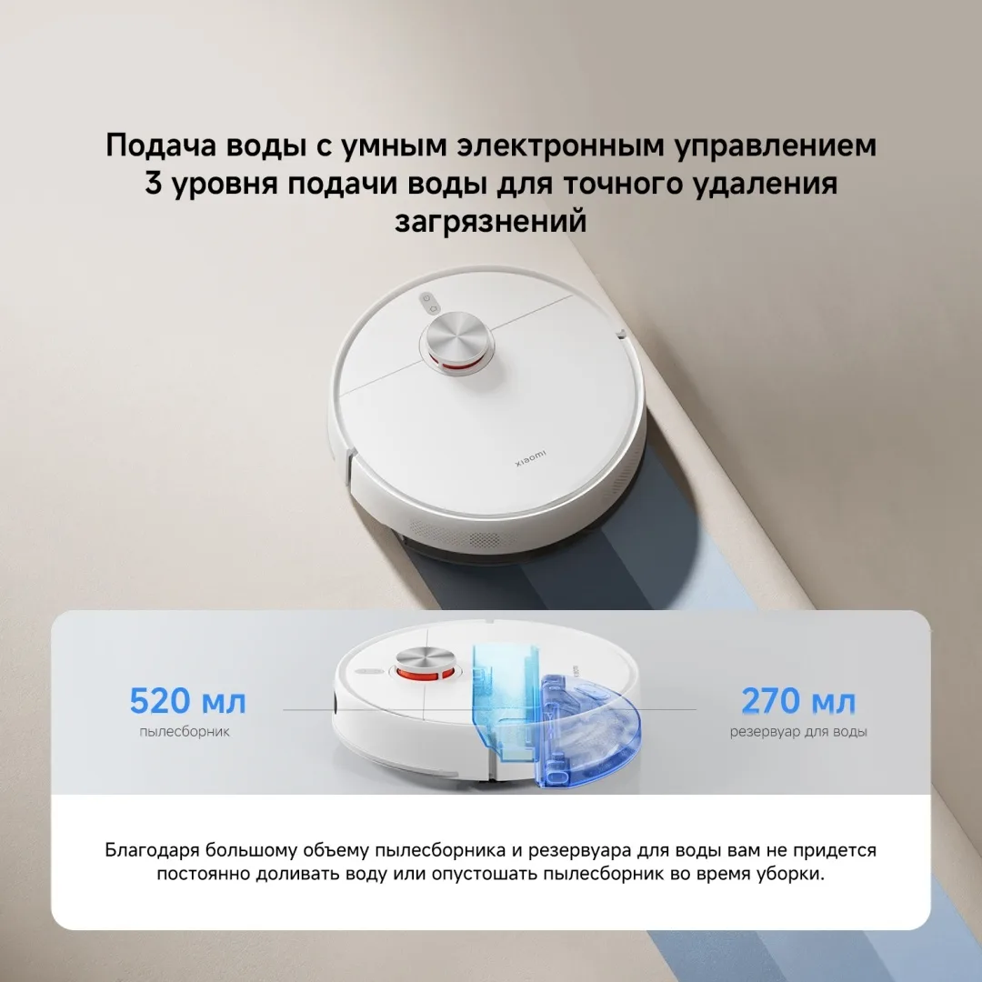 Робот-пылесос Xiaomi S40 Белый