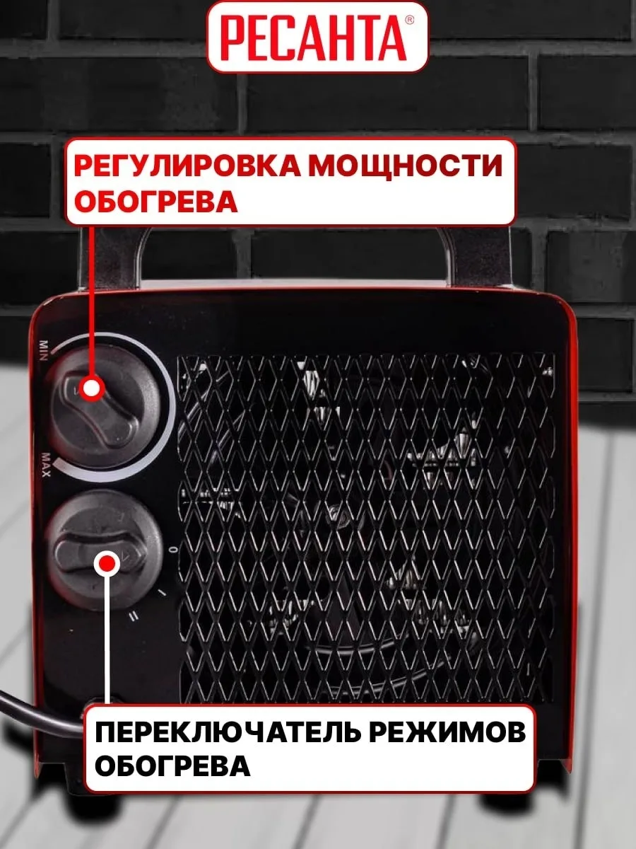 Тепловая электрическая пушка Ресанта ТЭПК-2