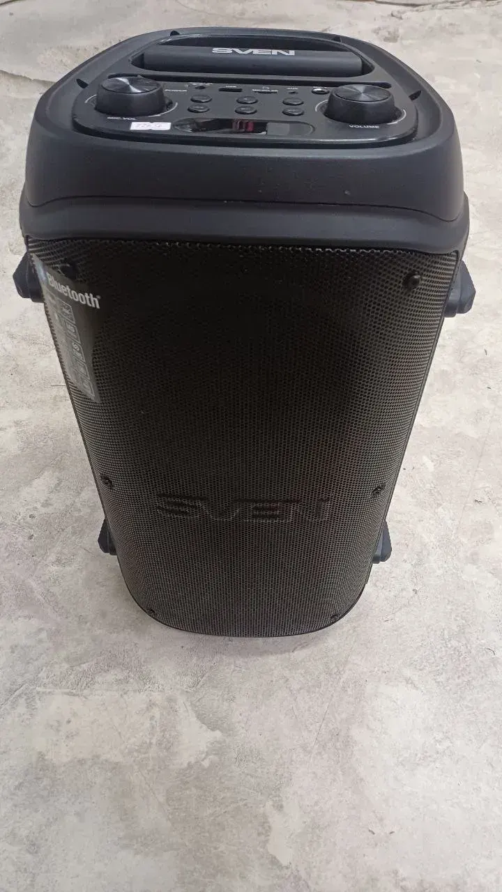 Портативная колонка SVEN PS-800 черный, Уценка — фото дефекта 2