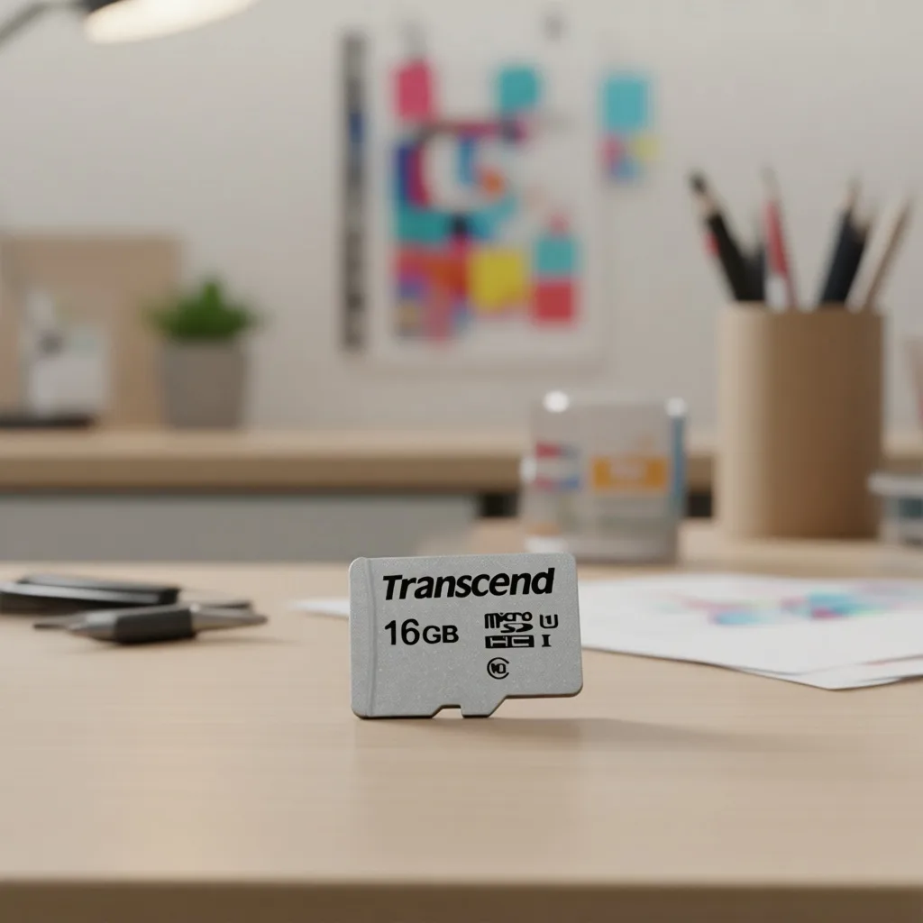 Карта памяти Transcend MicroSD 16GB Class 10 U1 TS16GUSD300S
