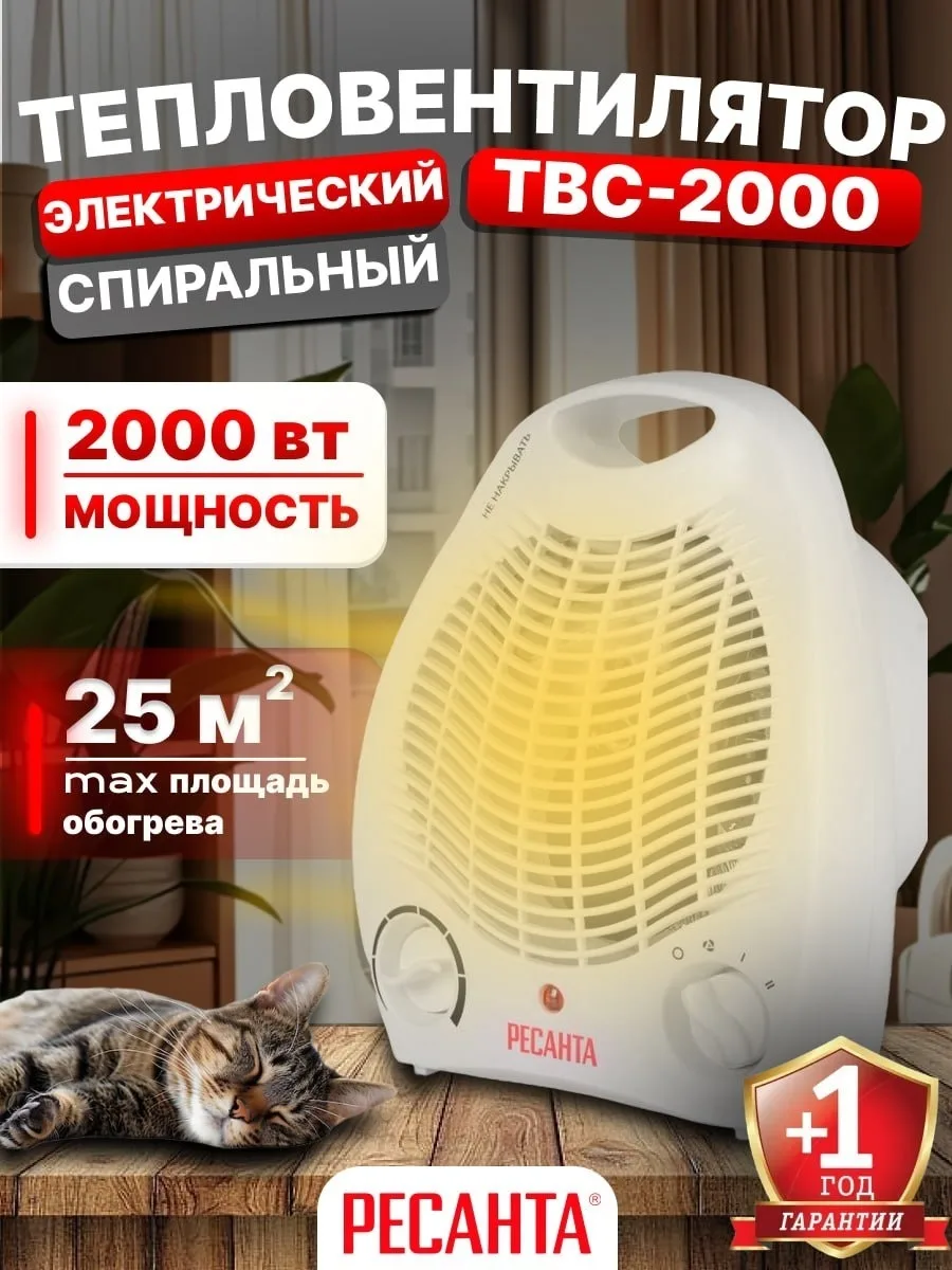 Тепловентилятор Ресанта ТВС-2000