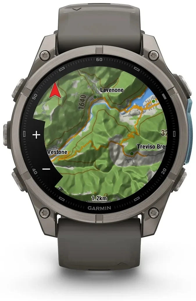 Смарт-часы Garmin Fenix 9 47 мм серебристый-серый (04762-01)