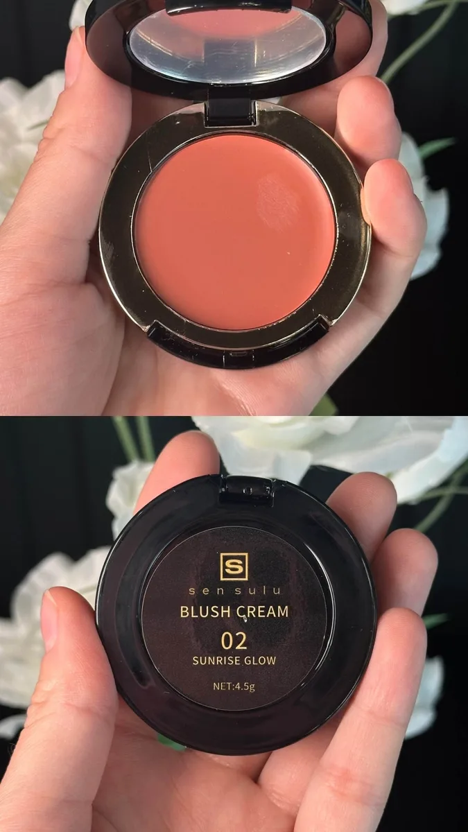 Румяна-мини крем Sen Sulu 02 Sunrice Glow ()