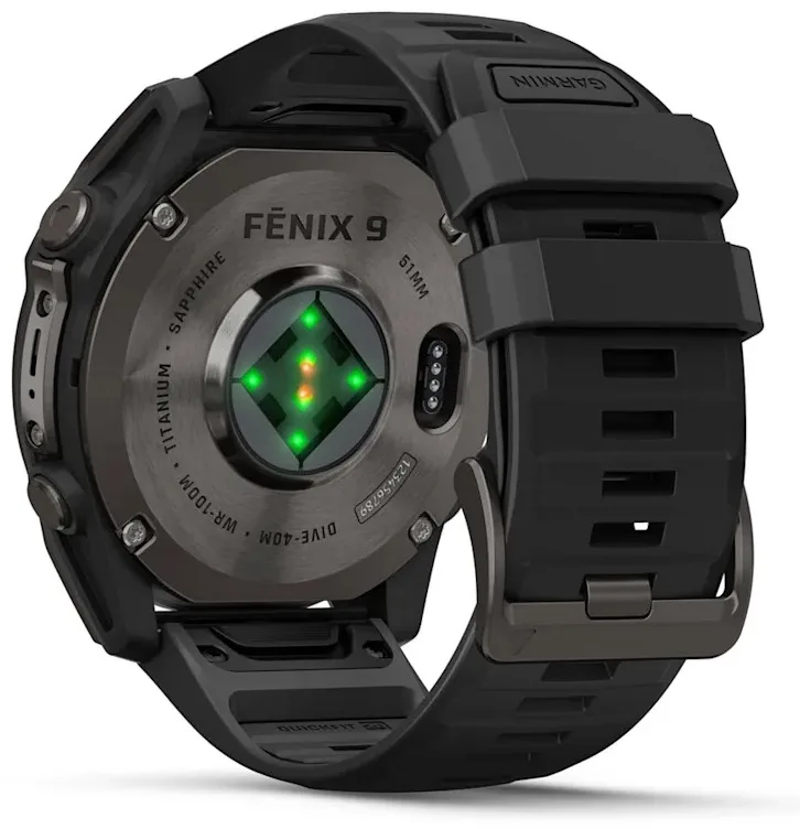 Смарт-часы Garmin Fenix 9 51 мм серый-черный (04763-11)