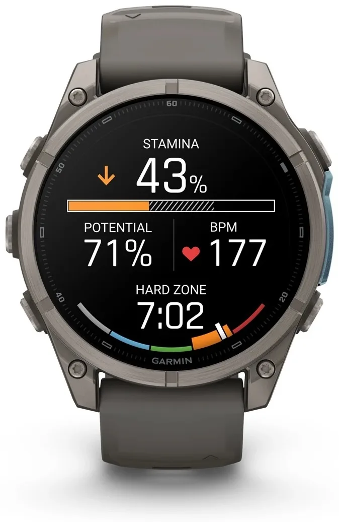 Смарт-часы Garmin Fenix 9 47 мм серебристый-серый (04762-01)