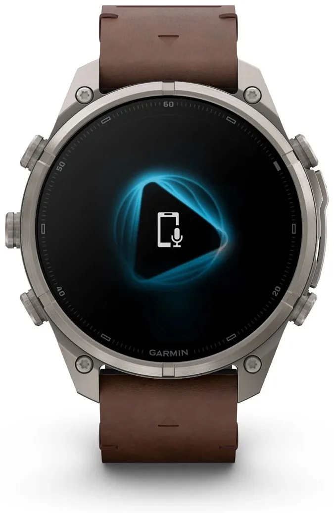 Смарт-часы Garmin Fenix 9 Pro 47 мм серебристый-коричневый (04336-41)