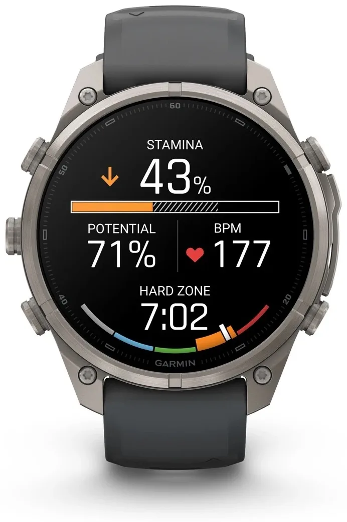 Смарт-часы Garmin Fenix 9 Pro 47 мм серебристый-серый (04336-26)