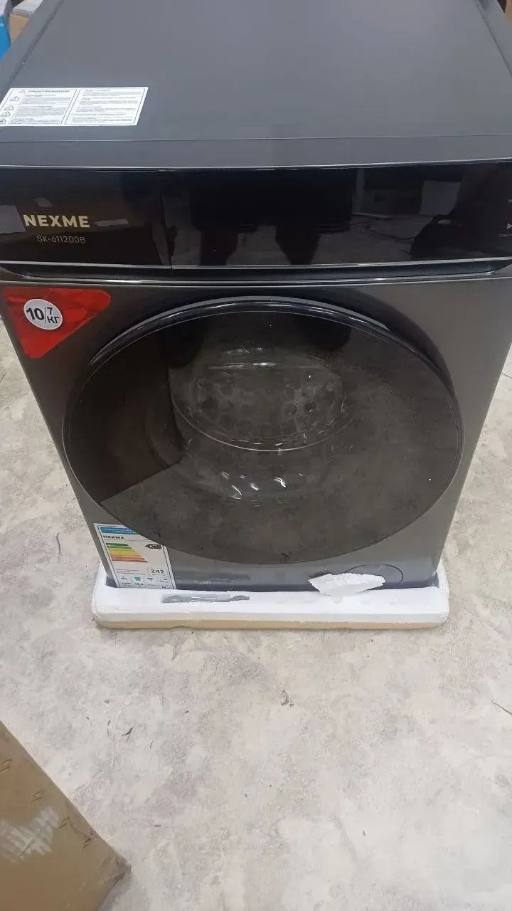 Стиральная машина NEXME SK-611200B Серый, Уценка — фото дефекта 5