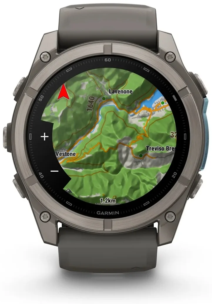 Смарт-часы Garmin Fenix 9 51 мм серебристый-серый (04763-01)