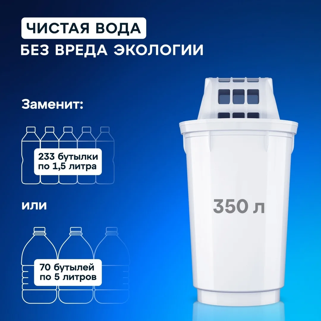 Водоочиститель Кувшин Аквафор Лион А5 чёрный