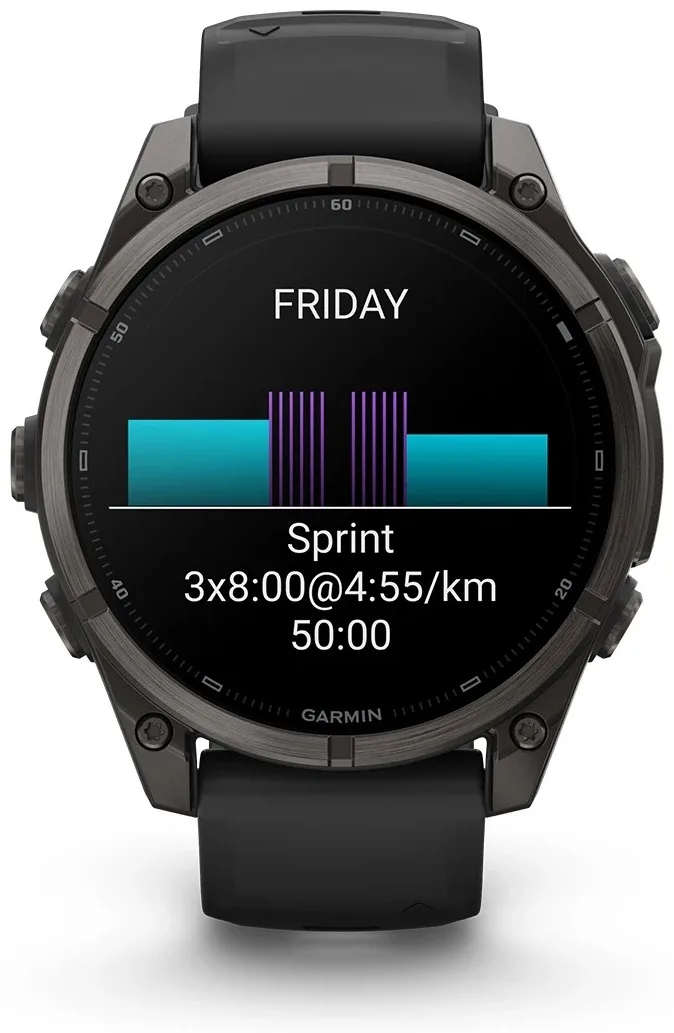 Смарт-часы Garmin Fenix 9 47 мм серый-черный (04762-11)