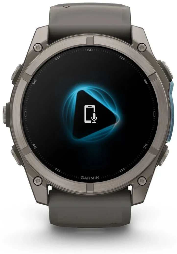 Смарт-часы Garmin Fenix 9 51 мм серебристый-серый (04763-01)