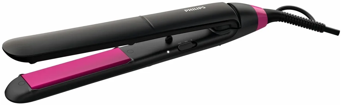 Утюжок Philips BHS375 Черный/Розовый