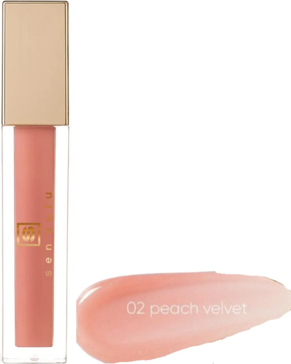 Блеск для губ Sen Sulu 02 Peach Velvet ()