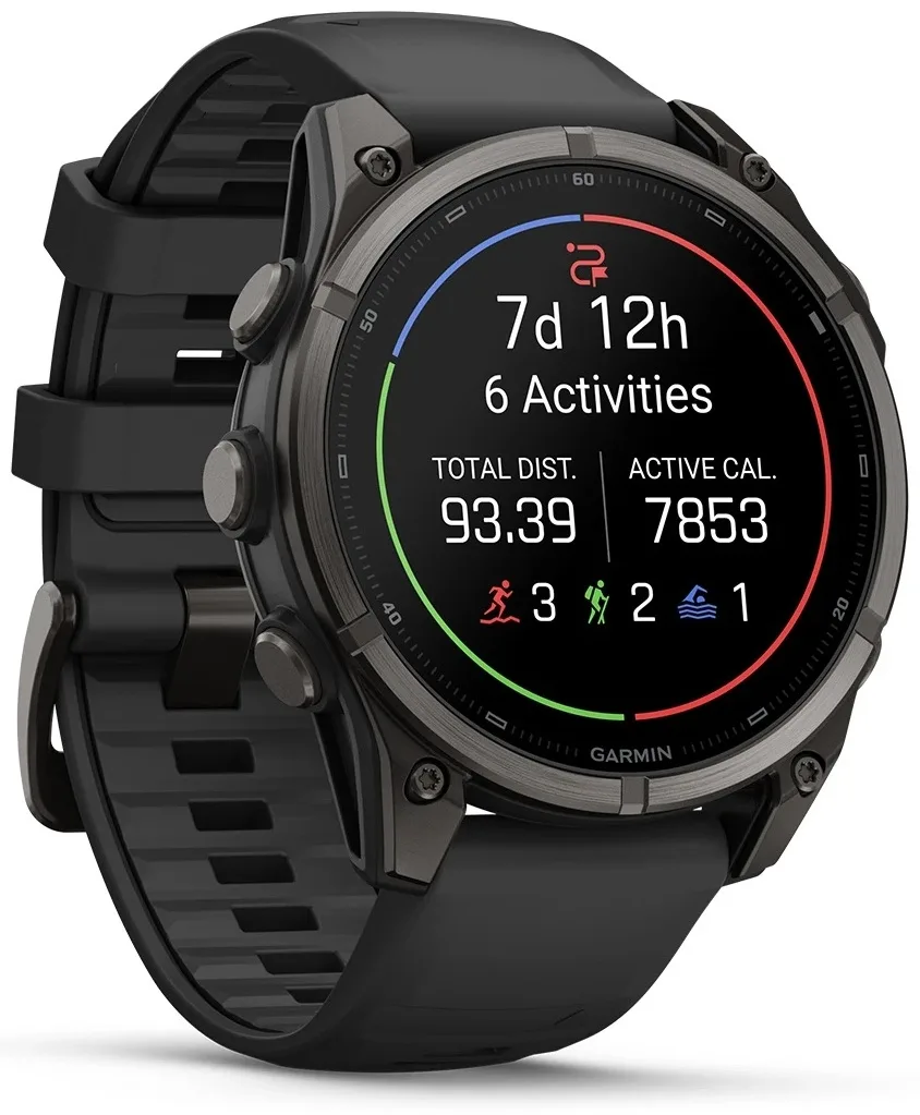 Смарт-часы Garmin Fenix 9 47 мм серый-черный (04762-11)