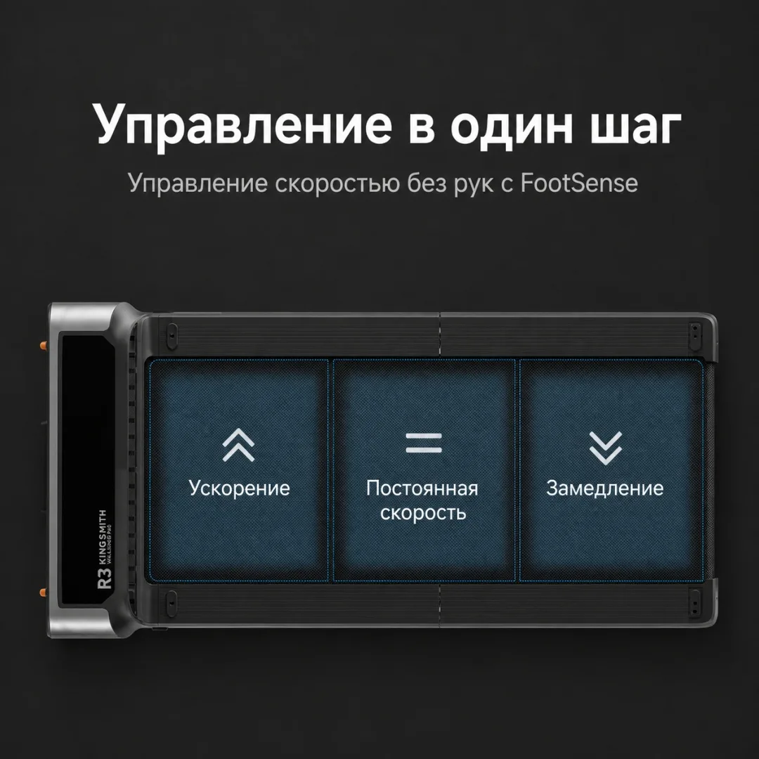 Беговая дорожка KINGSMITH Treadmill R3 WP440F4 Черный