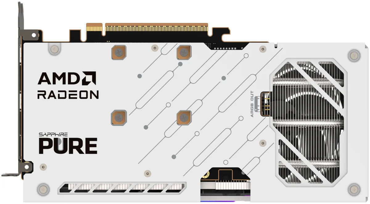 Видеокарта SAPPHIRE PURE AMD RADEON RX 9060 XT GAMING OC 16GB