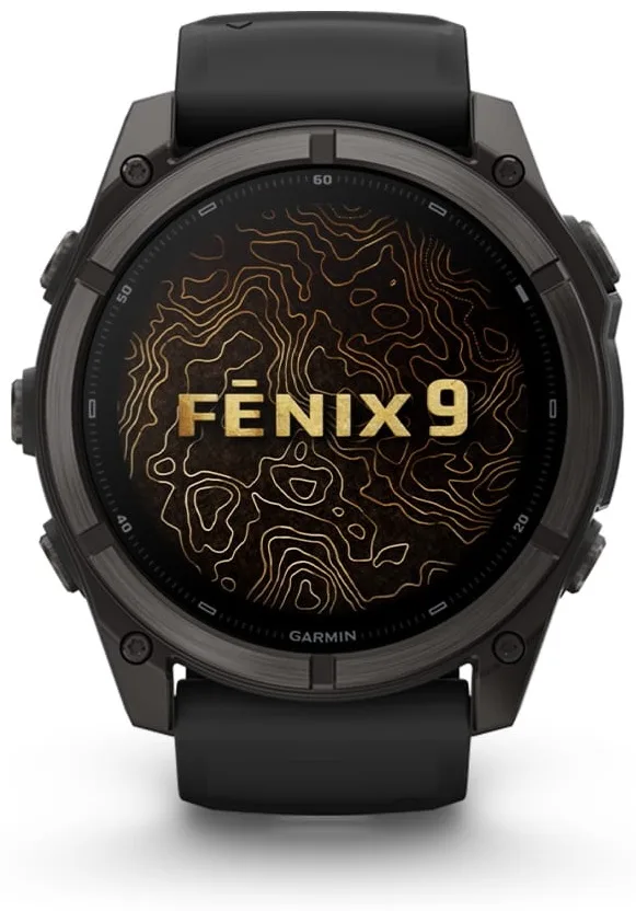 Смарт-часы Garmin Fenix 9 51 мм серый-черный (04763-11)