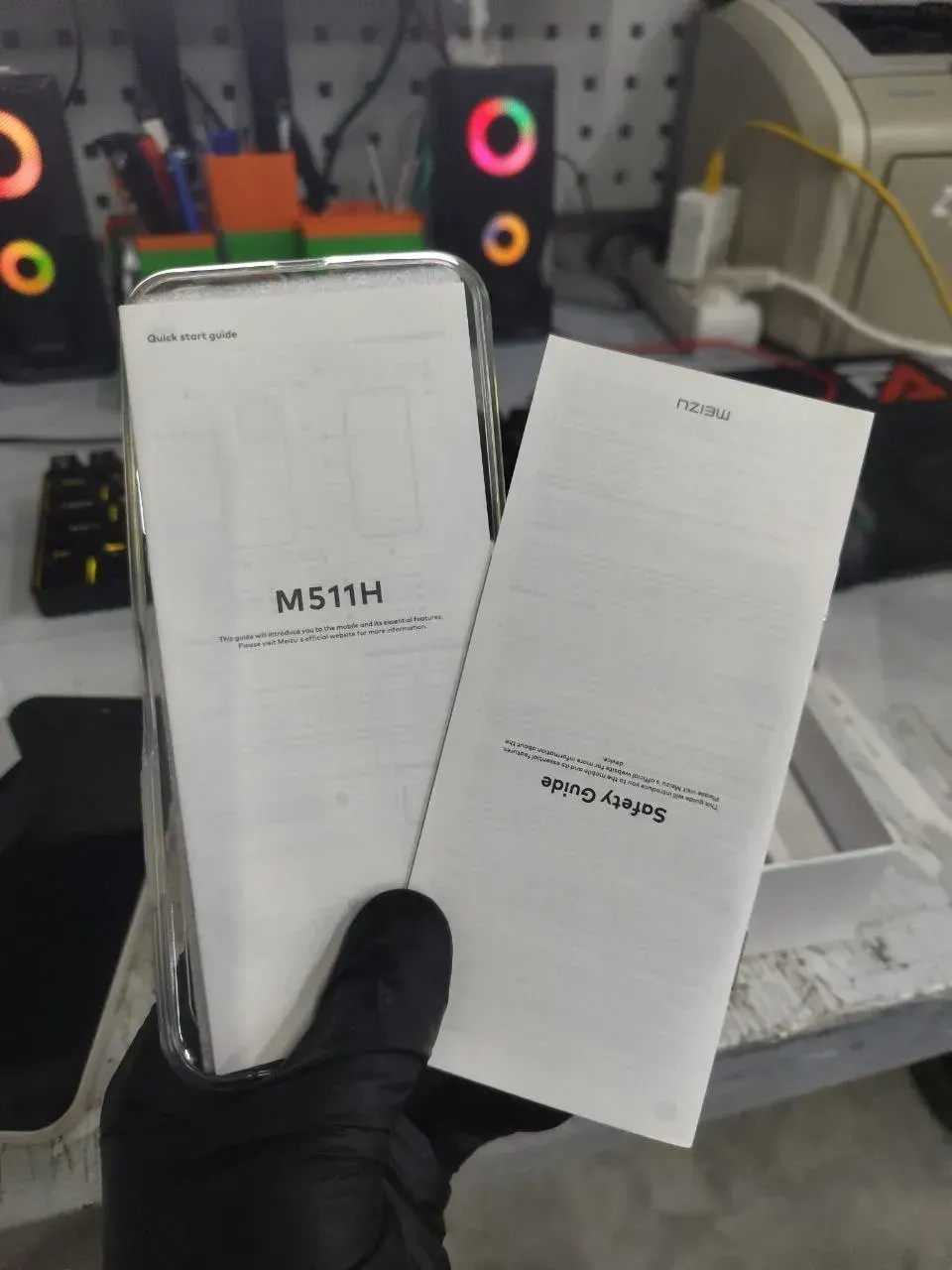 Смартфон Meizu Mblu 22 4 ГБ/128 ГБ Белый, Уценка — фото дефекта 2